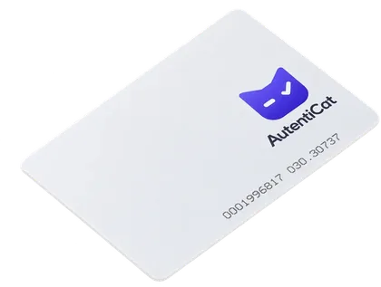 Tarjeta RFID AutentiCat