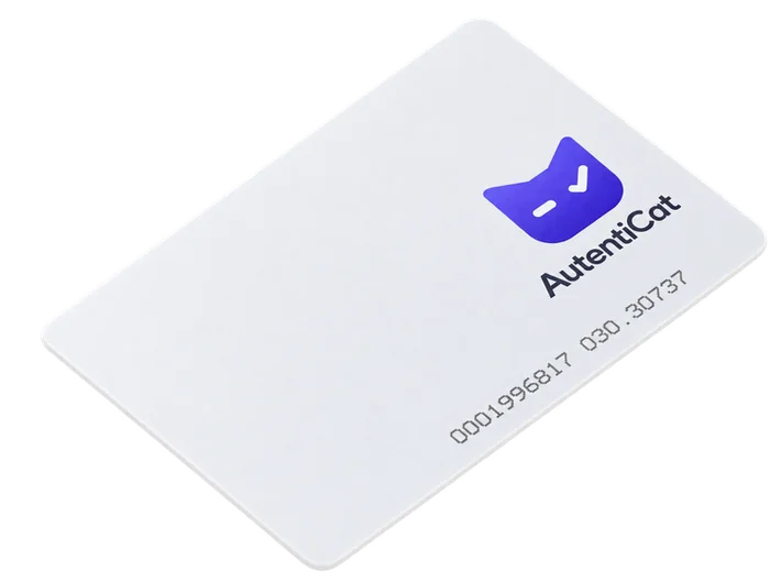 Tarjeta RFID AutentiCat